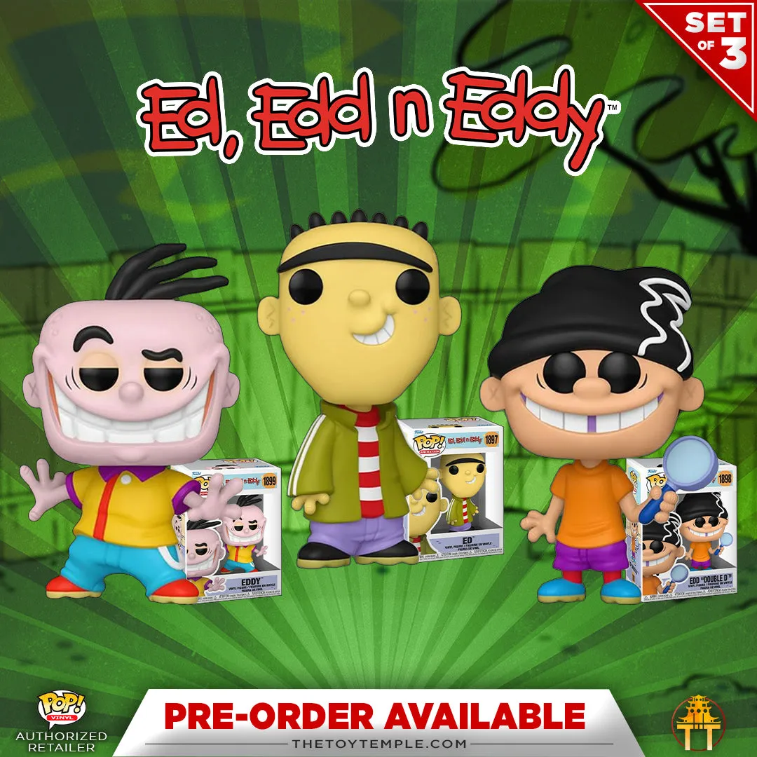 Funko POP! Ed, Edd N Eddy Set of 3 (PRE-ORDER)