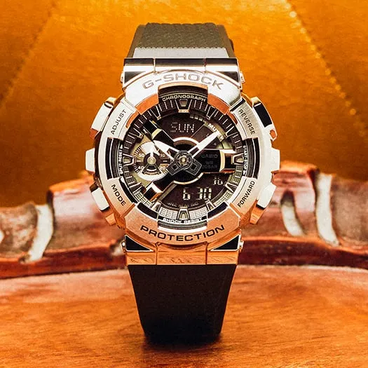 G-Shock DUO Stainless Steel Men's Chronograph Watch GM110-1A