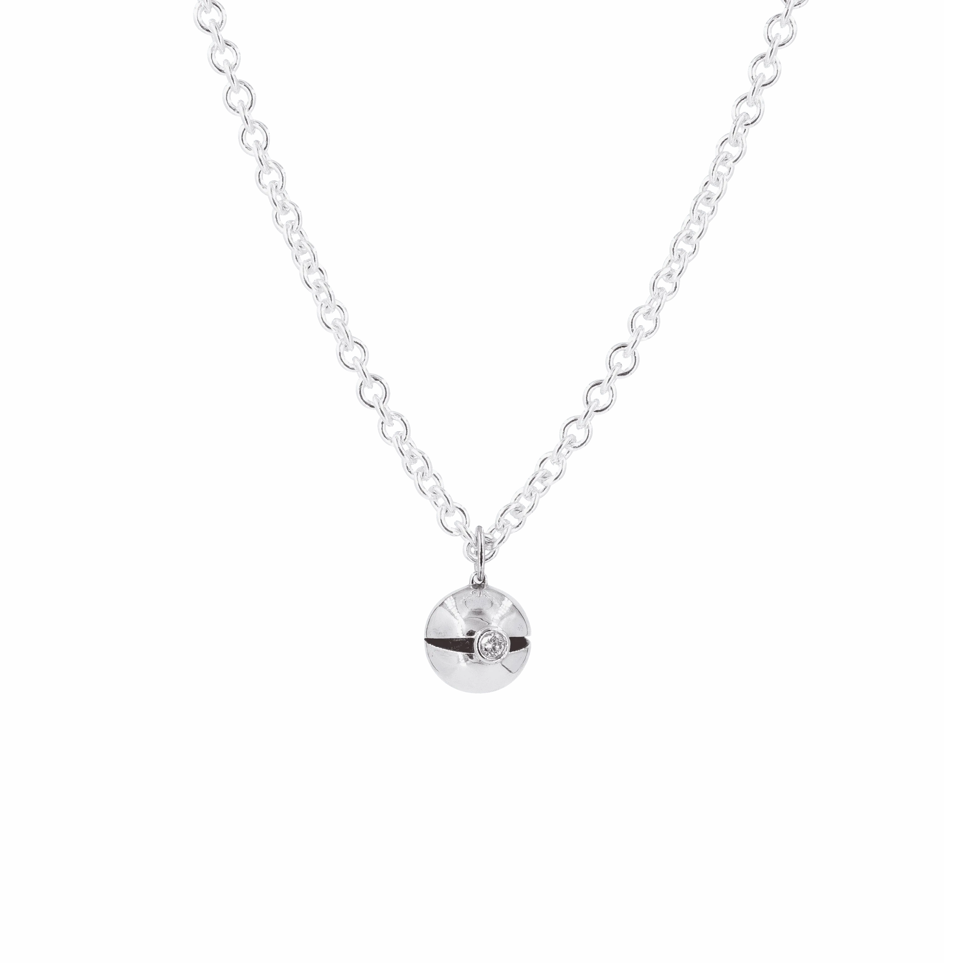 Gemstone catcher necklace