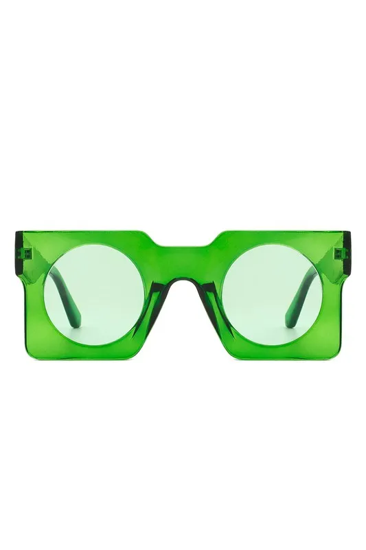 Geometric Square Irregular Fashion Sunglasses