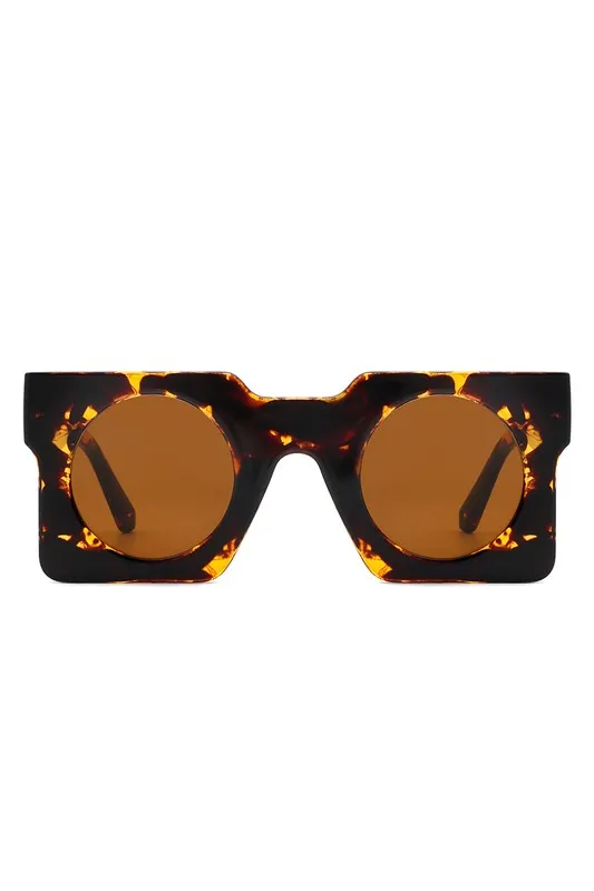 Geometric Square Irregular Fashion Sunglasses