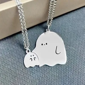 Ghost & Monster Couple Necklaces