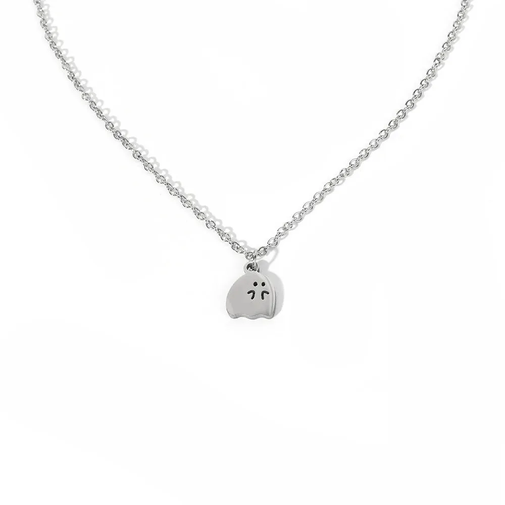 Ghost & Monster Couple Necklaces