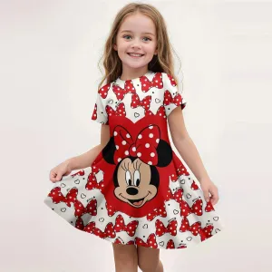 Girl 3D Print Disney Mickey Mouse Dress
