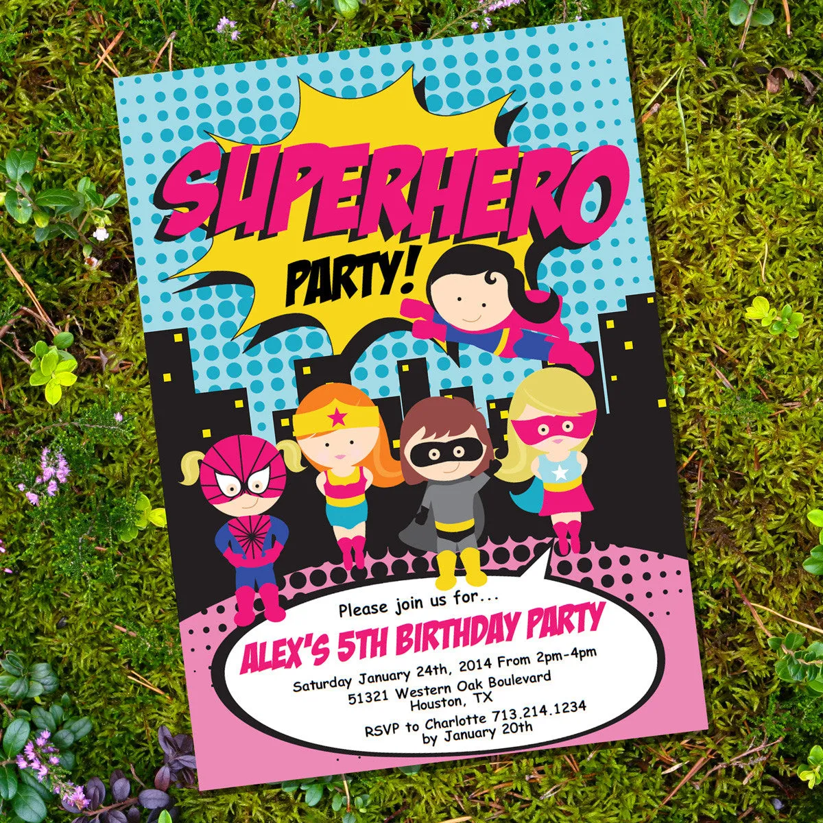 Girl Superhero Party Decorations | Superhero Printables