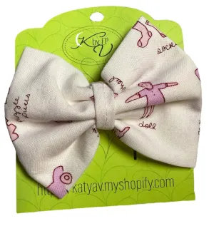 Girlie Things Hair Bow Clip