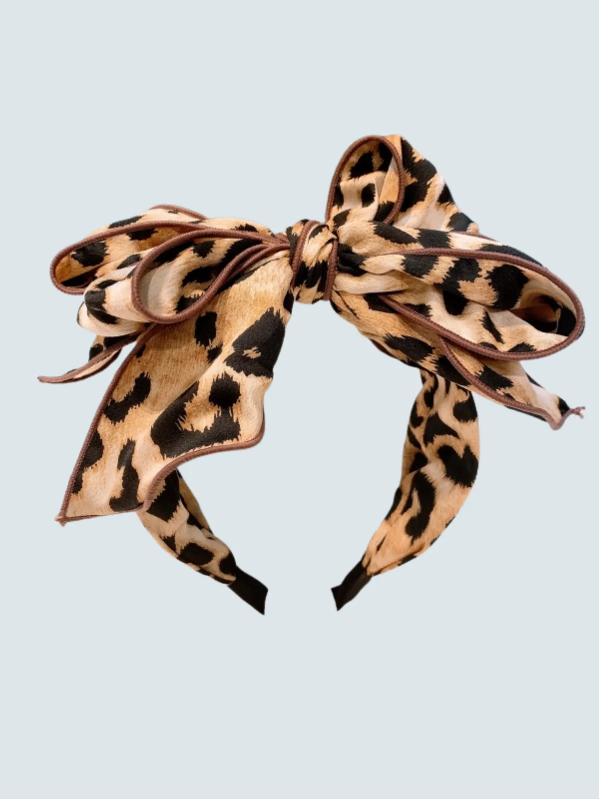 Girls Animal Printed Bow Headband