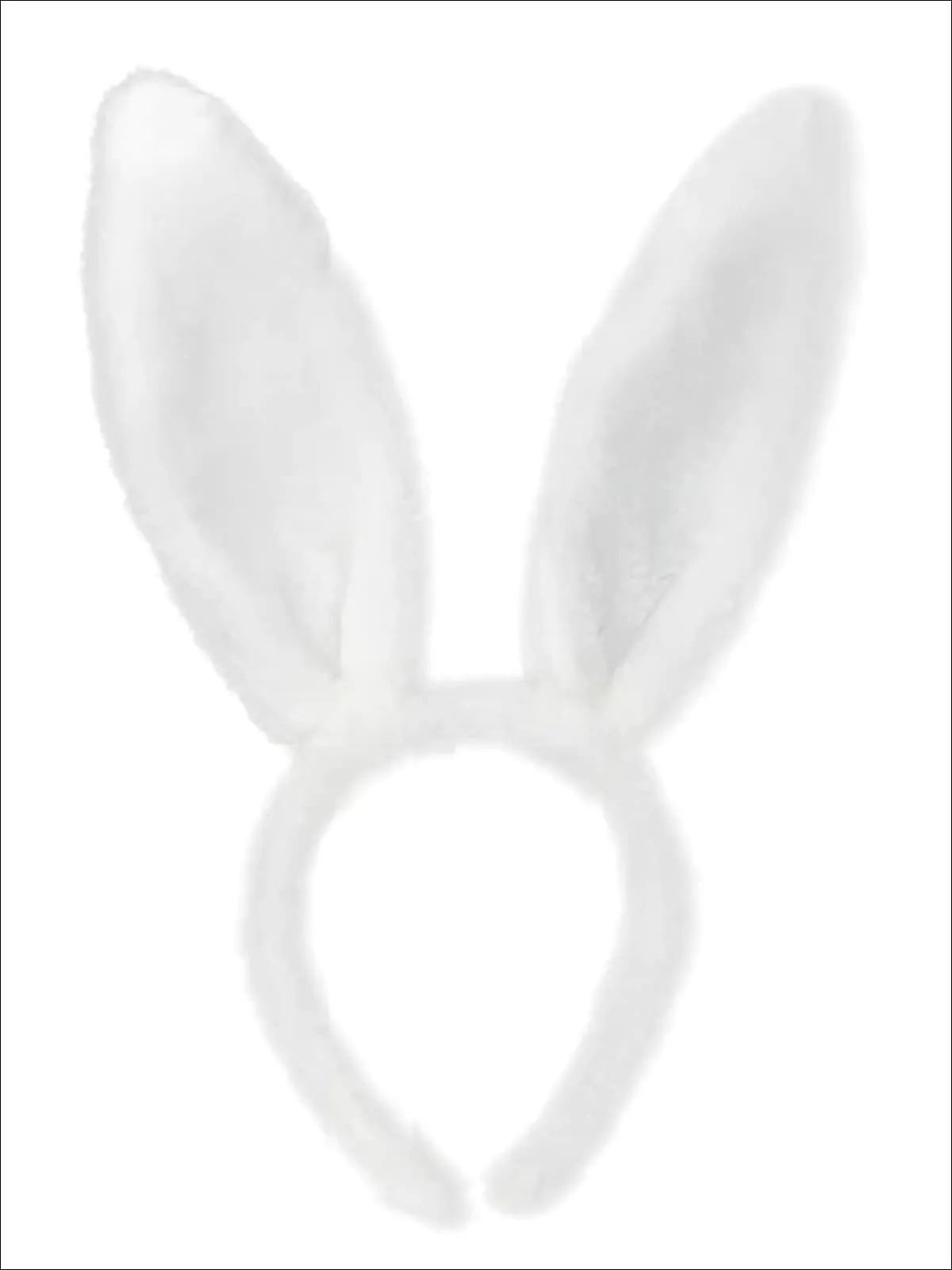 Girls Fur Bunny Ears Headband