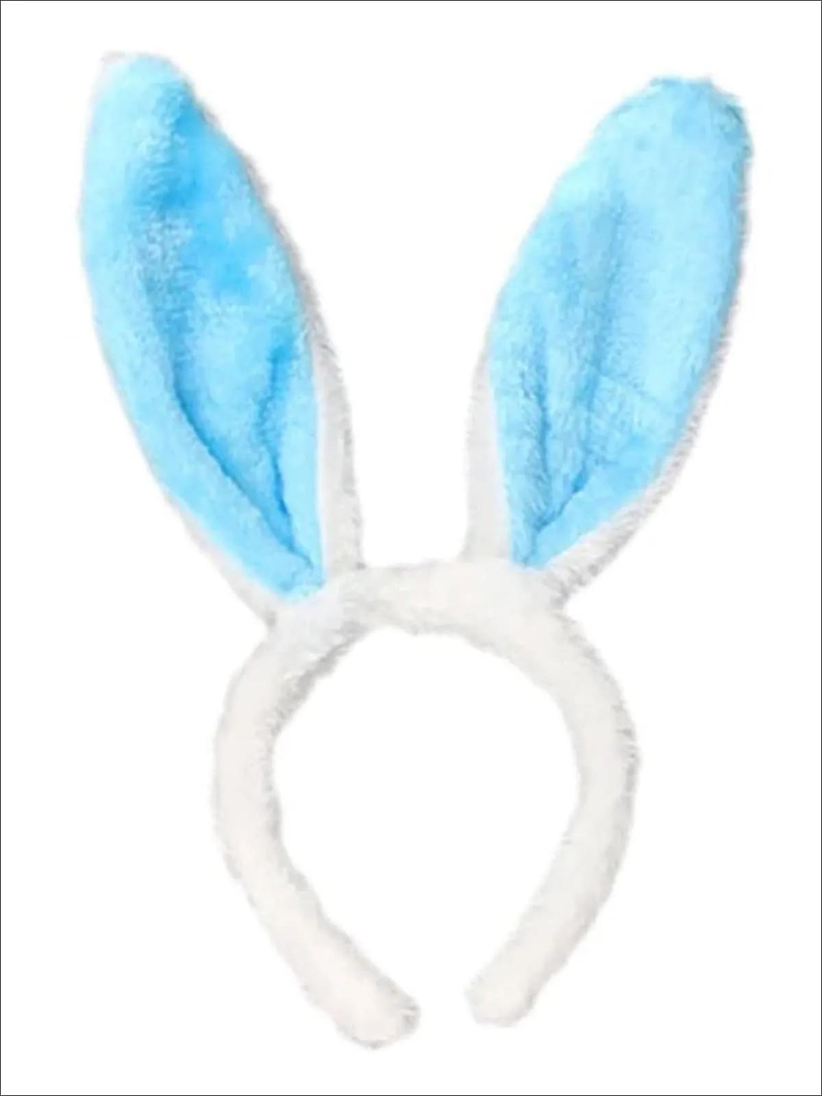 Girls Fur Bunny Ears Headband