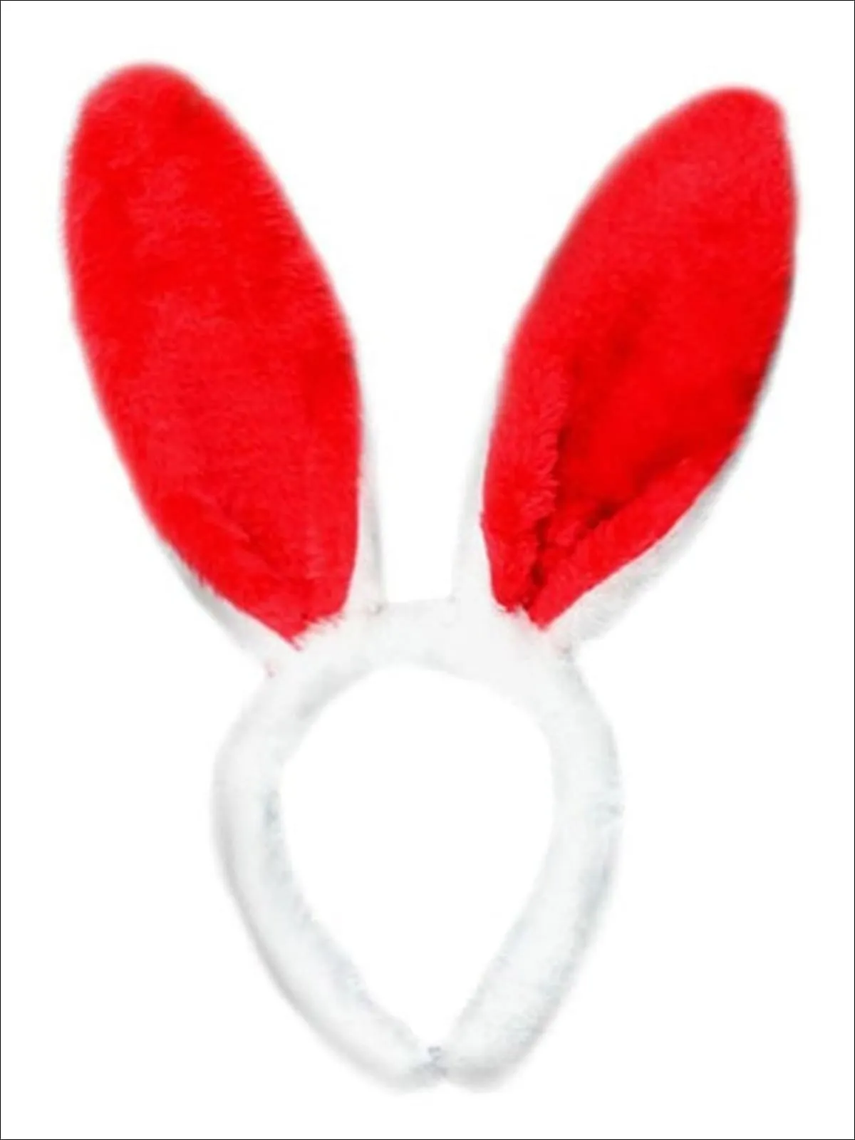 Girls Fur Bunny Ears Headband