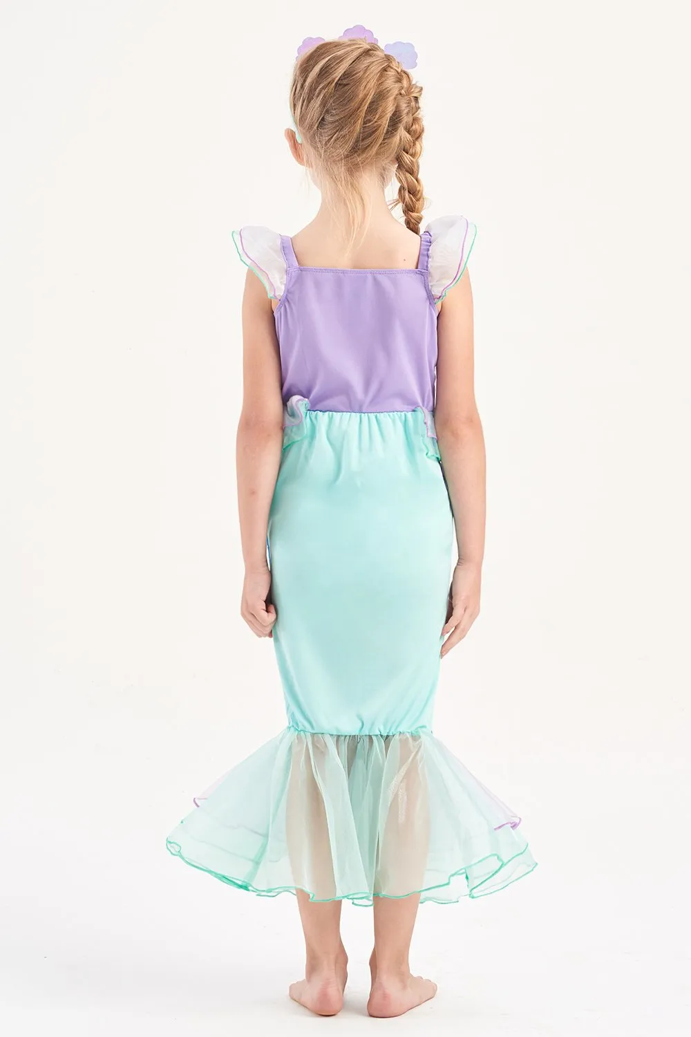 Girls Princess Dresses Mermaid Costume