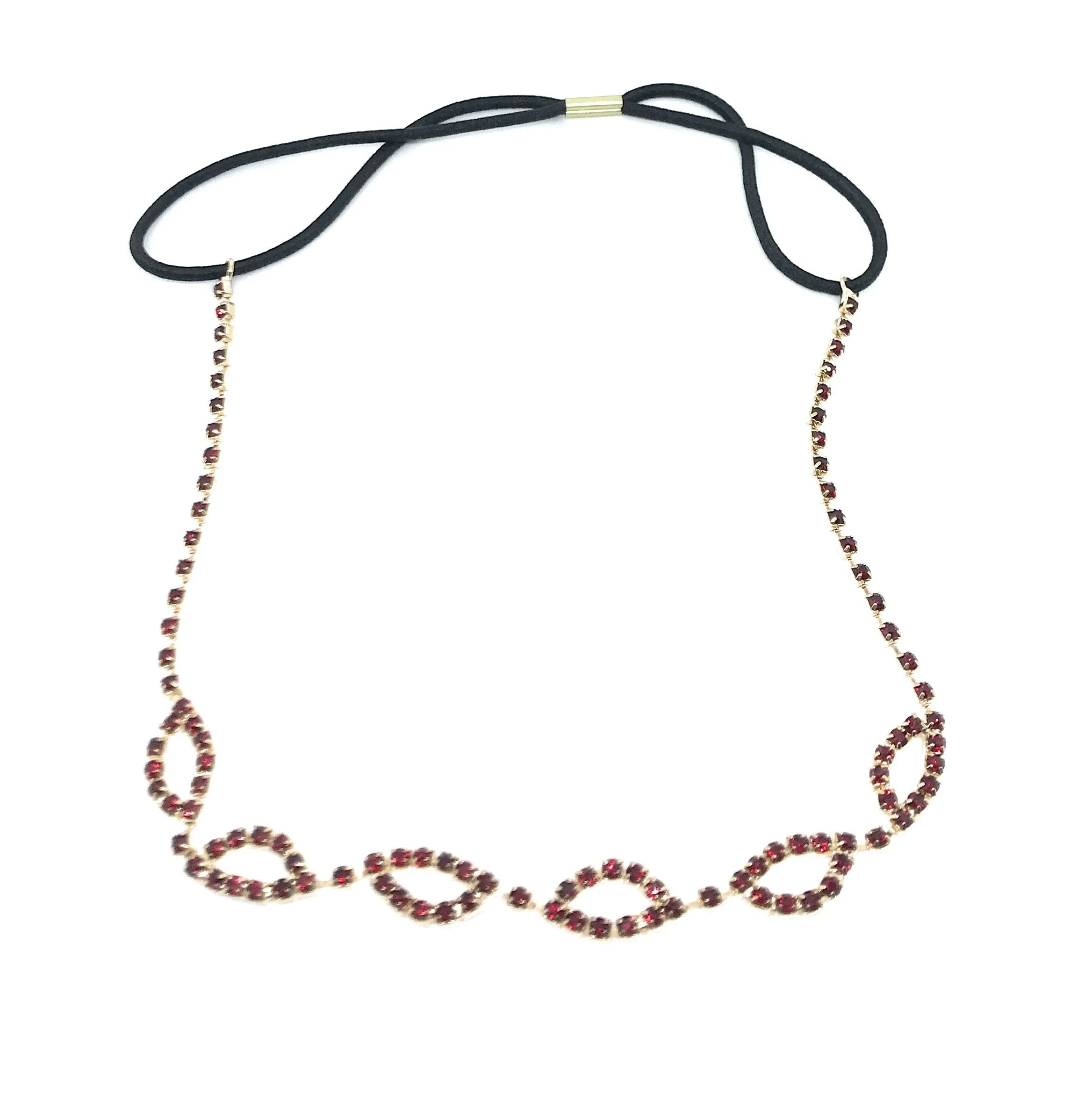 Glistening diamonds loop Headband