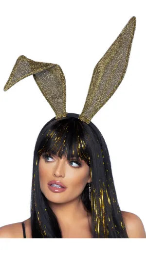 Glitter Bunny Ears Headband
