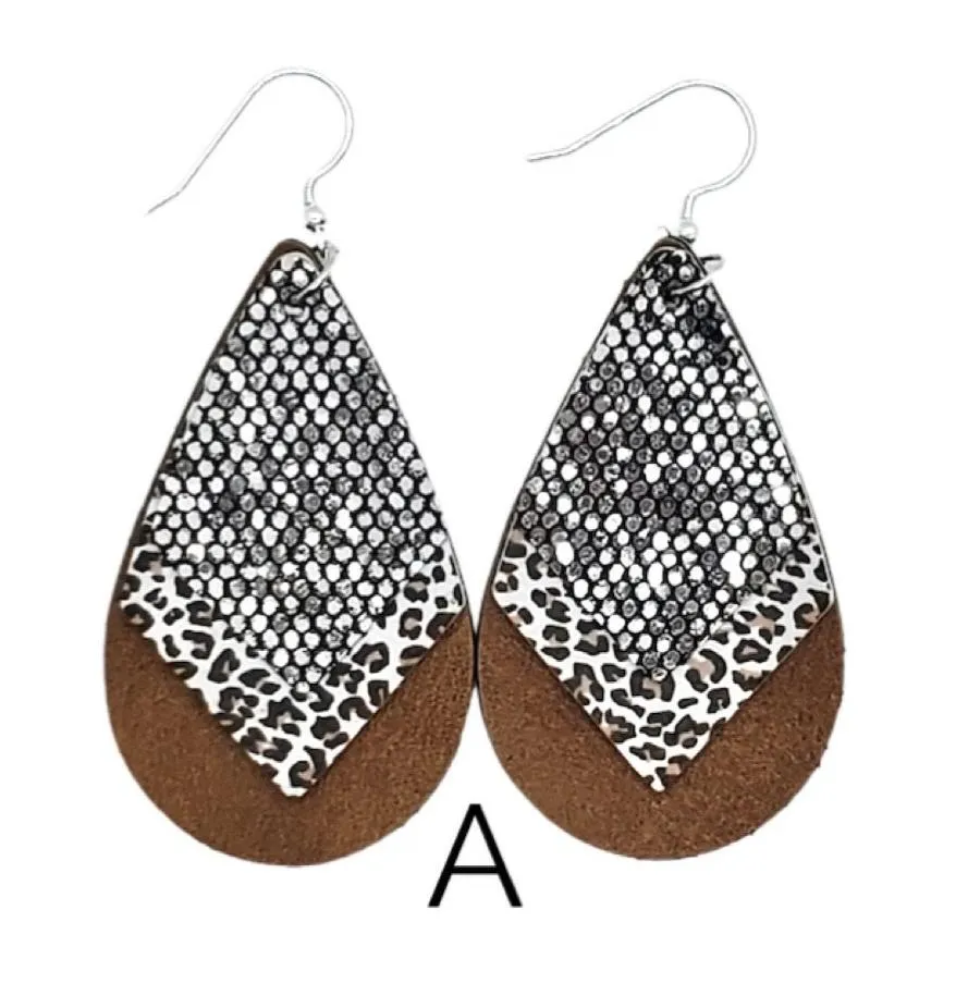 Glitzy Triple Earrings