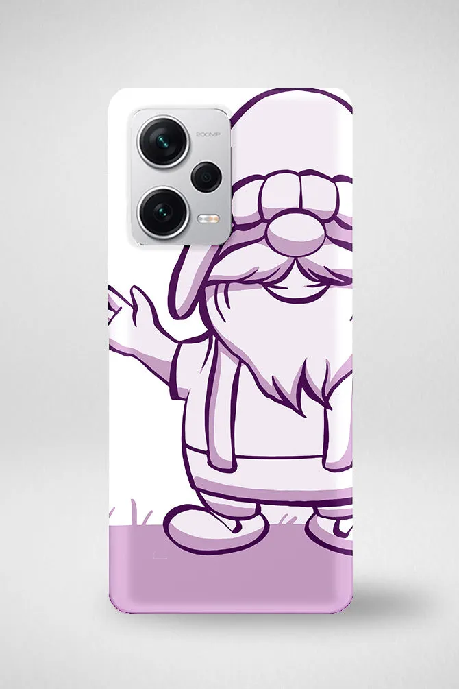Gnome cartoon Hard Mobile Case - iPhone, Samsung, OnePlus & Xiaomi