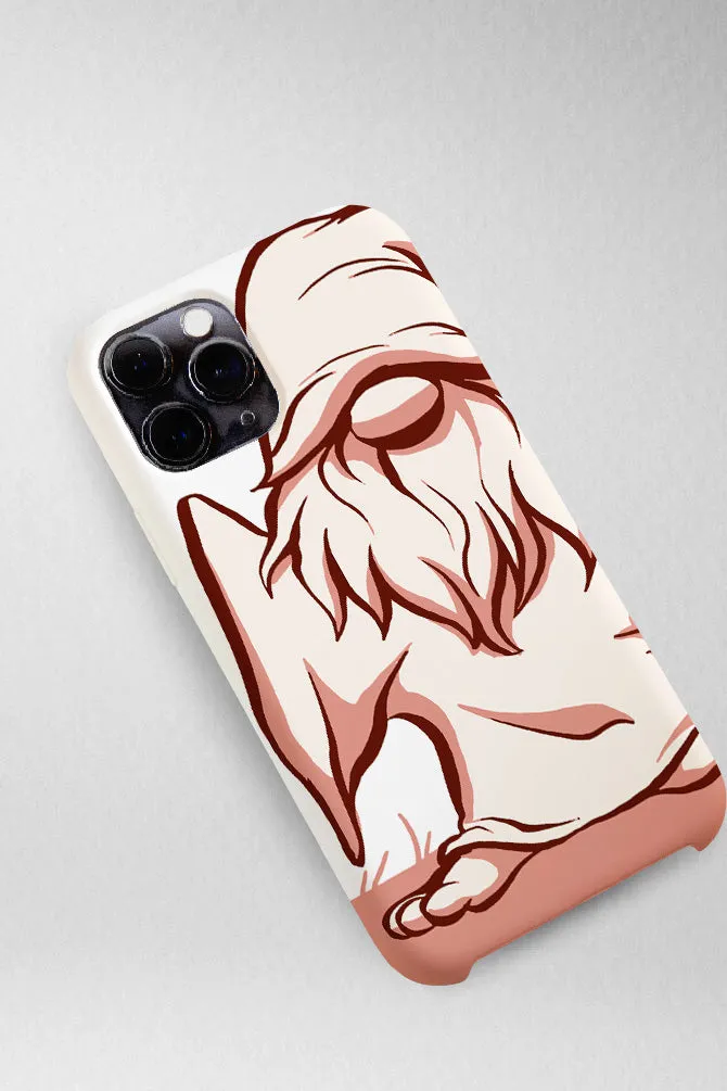 Gnome cartoon Hard Mobile Case - iPhone, Samsung, OnePlus & Xiaomi