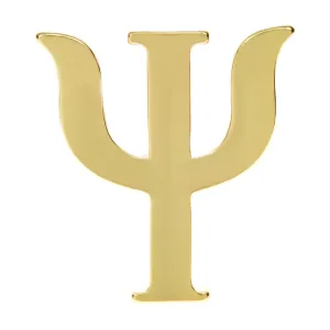 Gold And Silver Color Balance Brooch Logo Design Creative Psychology Pin