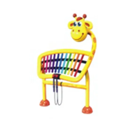 GOLD Playground Musical Instrument-Yellow Deer Percussion Instrument.