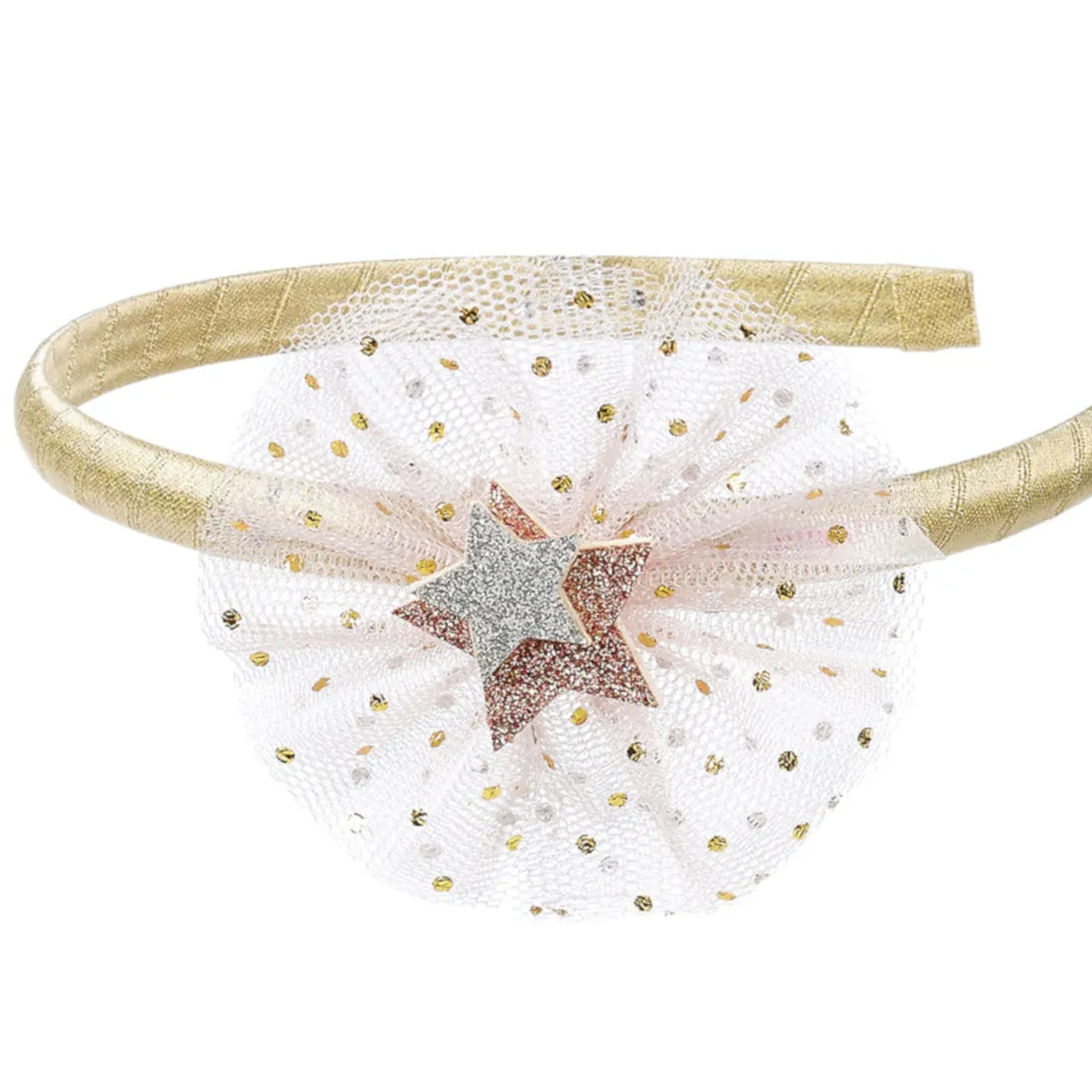 Gold Stars Headband