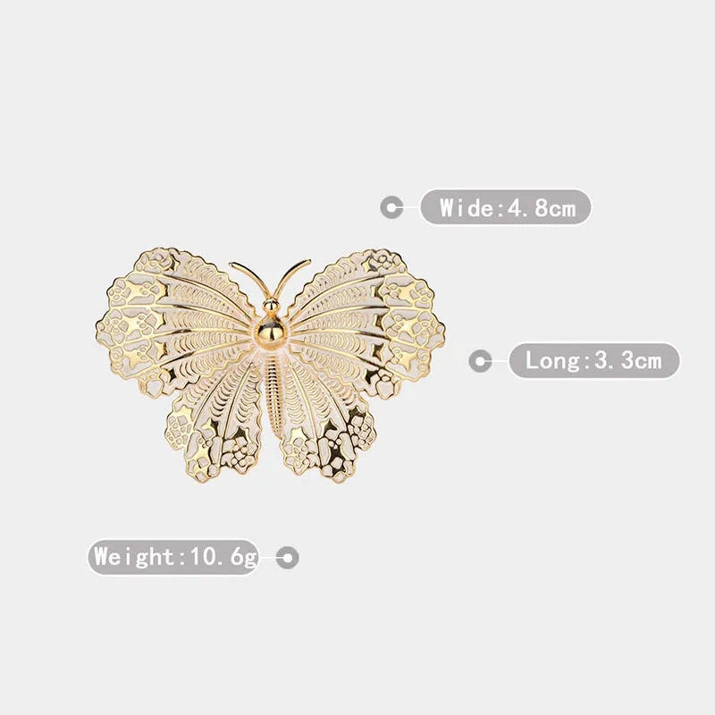 Golden Butterfly Vintage Brooches For Women