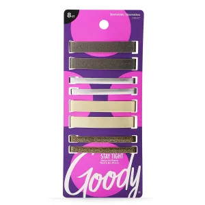 Goody Classics Metal Hair Barettes, 2 3/8 Inches, 8 Count (Pack of 2)