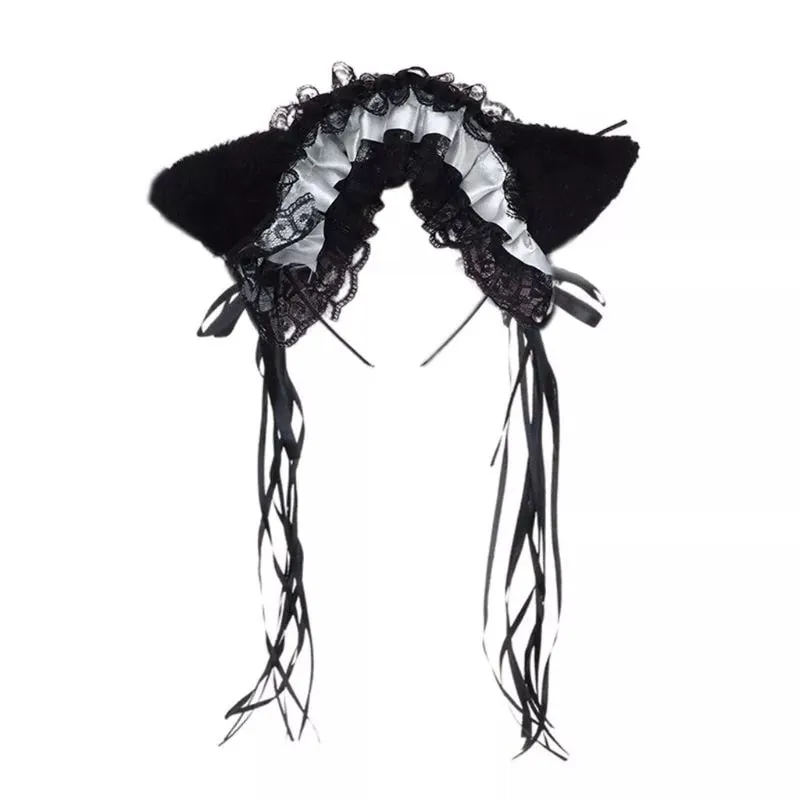 Gothic Cat Ear Headbands