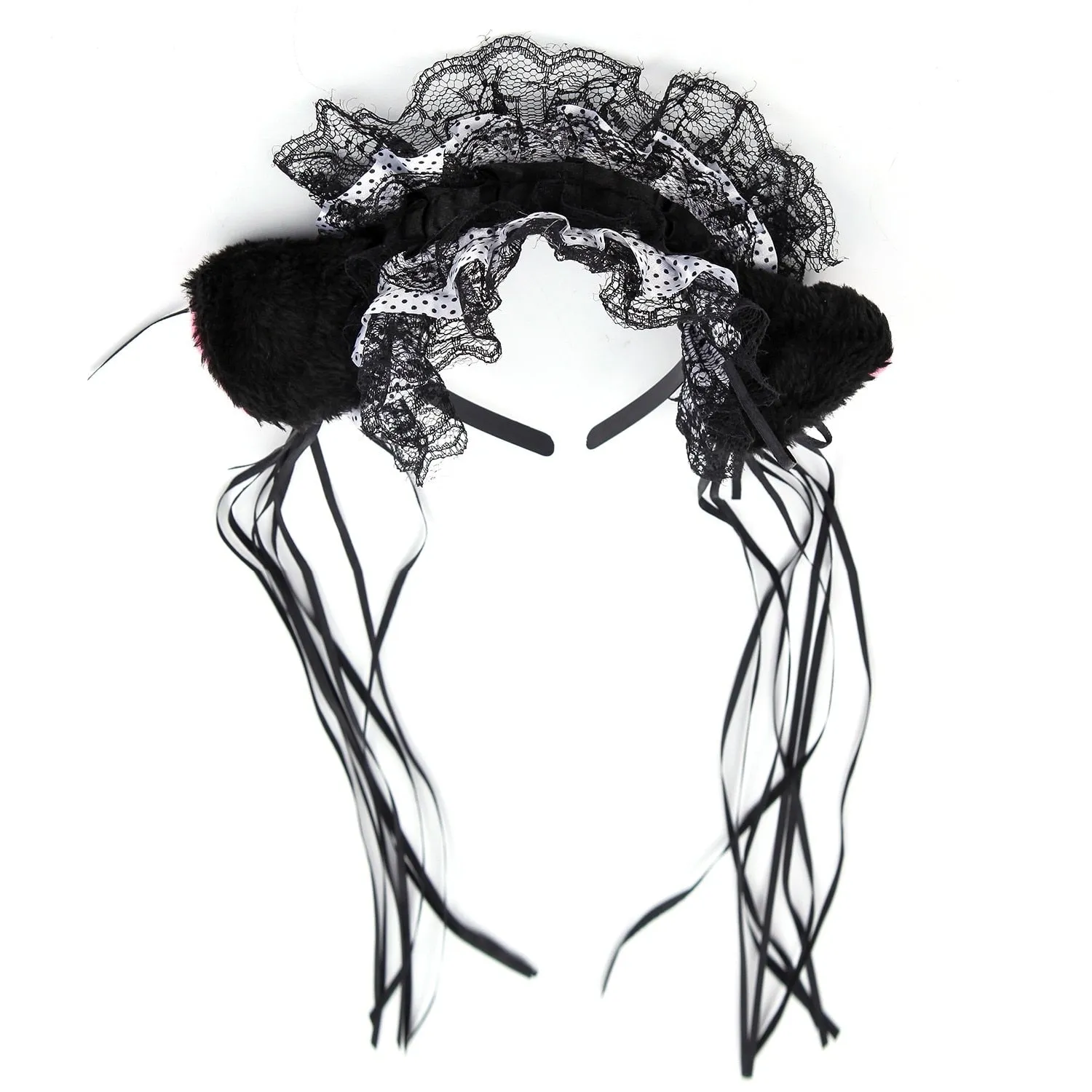 Gothic Cat Ear Headbands