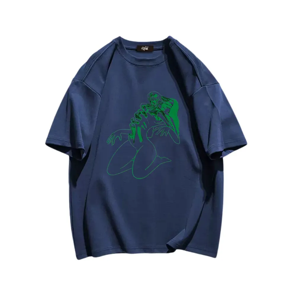 “Green Enchanting Cartoon Character” T-shirt