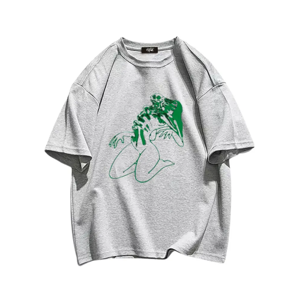 “Green Enchanting Cartoon Character” T-shirt
