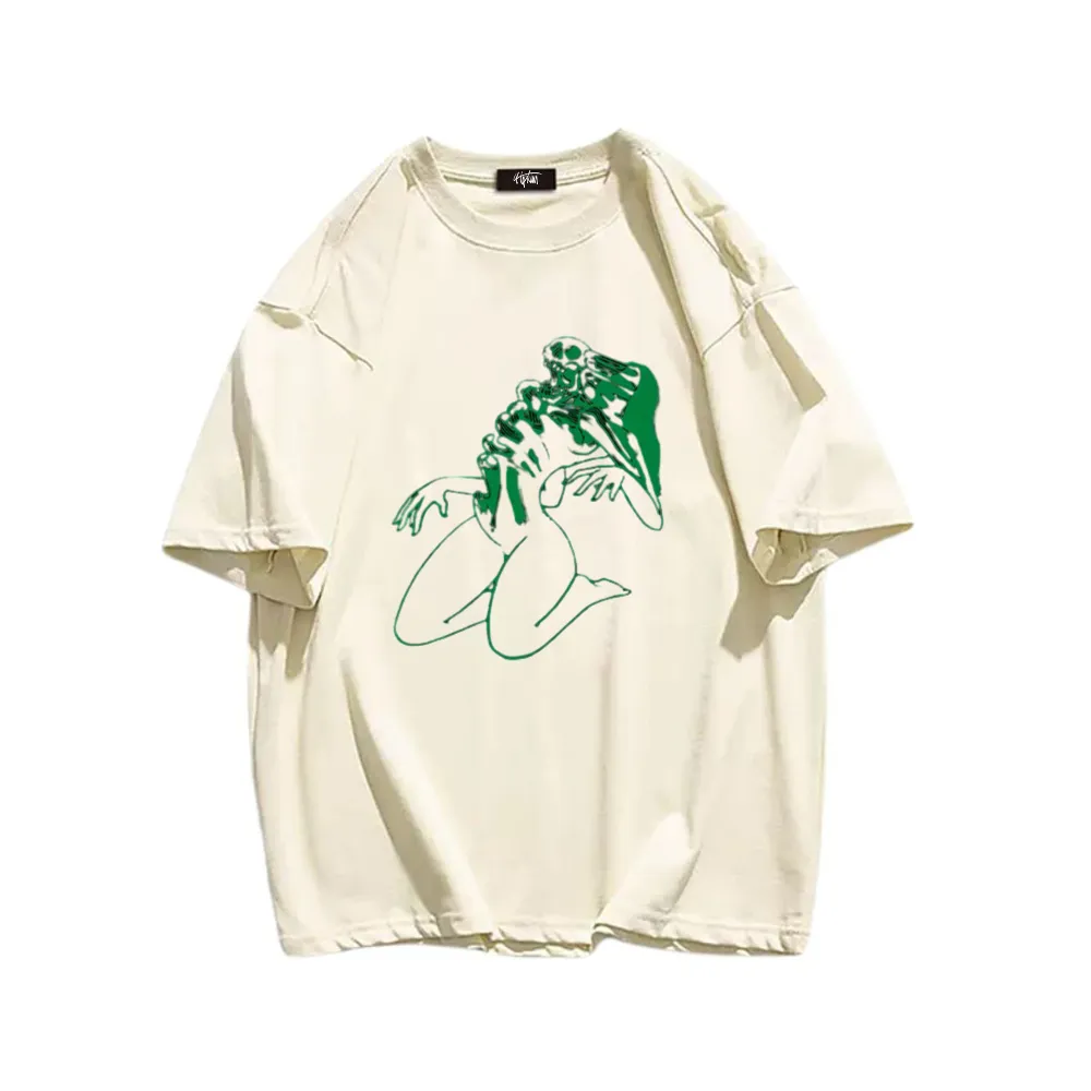 “Green Enchanting Cartoon Character” T-shirt