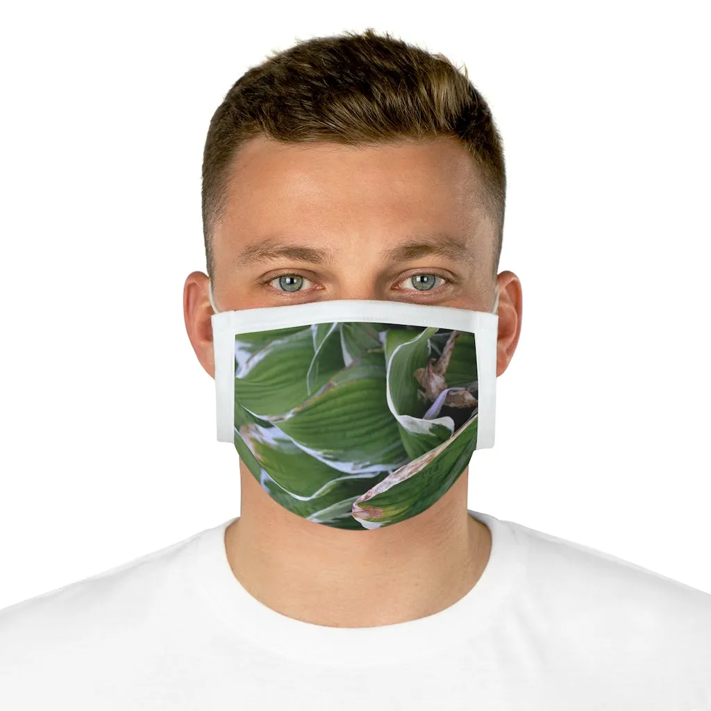 Green Leaves Cotton Face Mask (EU)