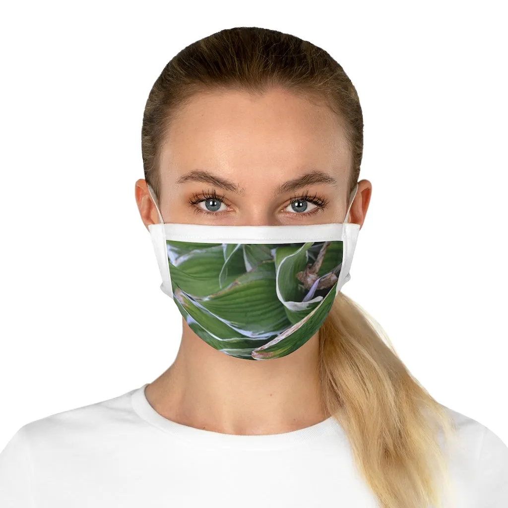 Green Leaves Cotton Face Mask (EU)