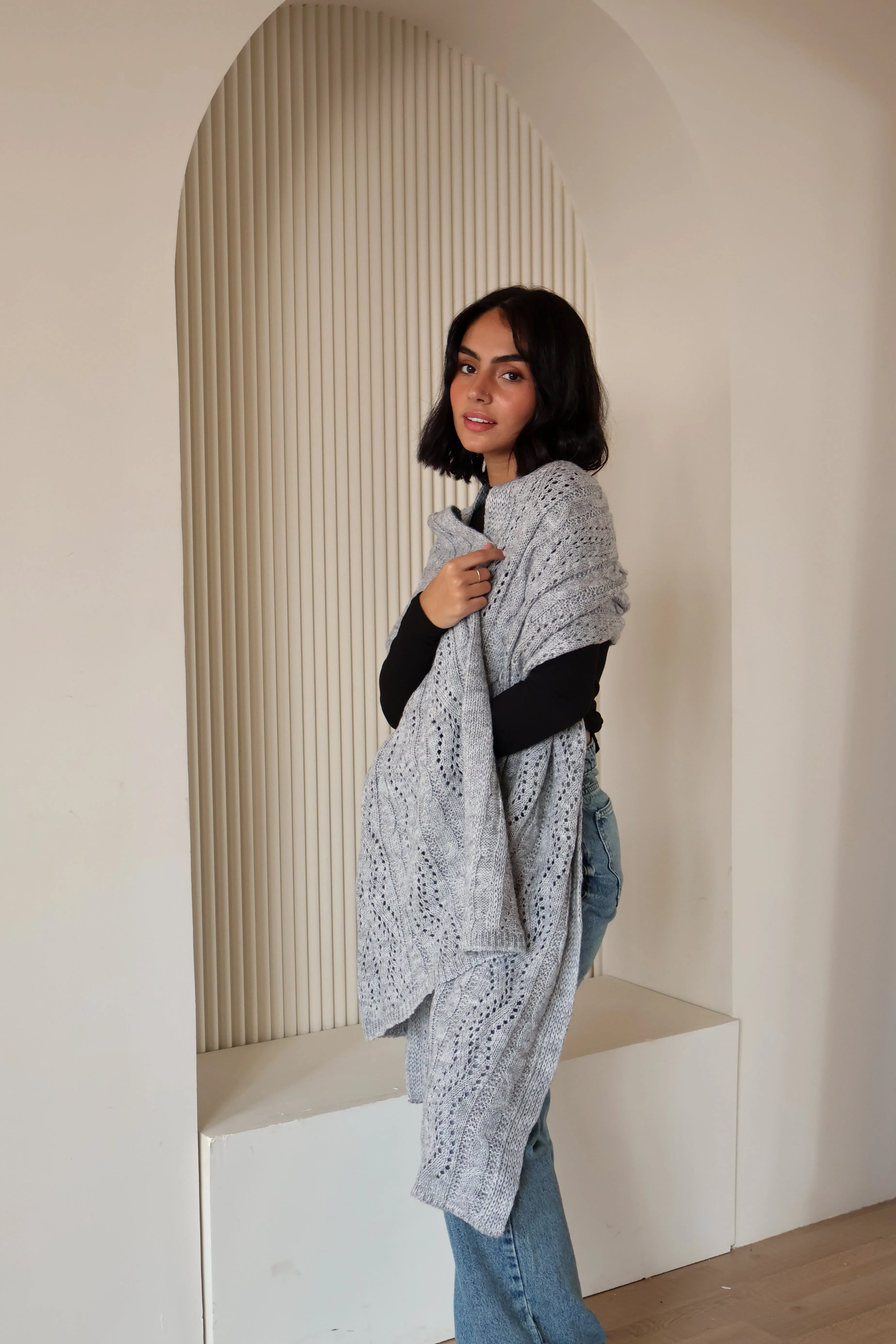 Grey Shawl