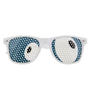 grinderPUNCH Fun Party Cartoon Pin Hole Sunglasses