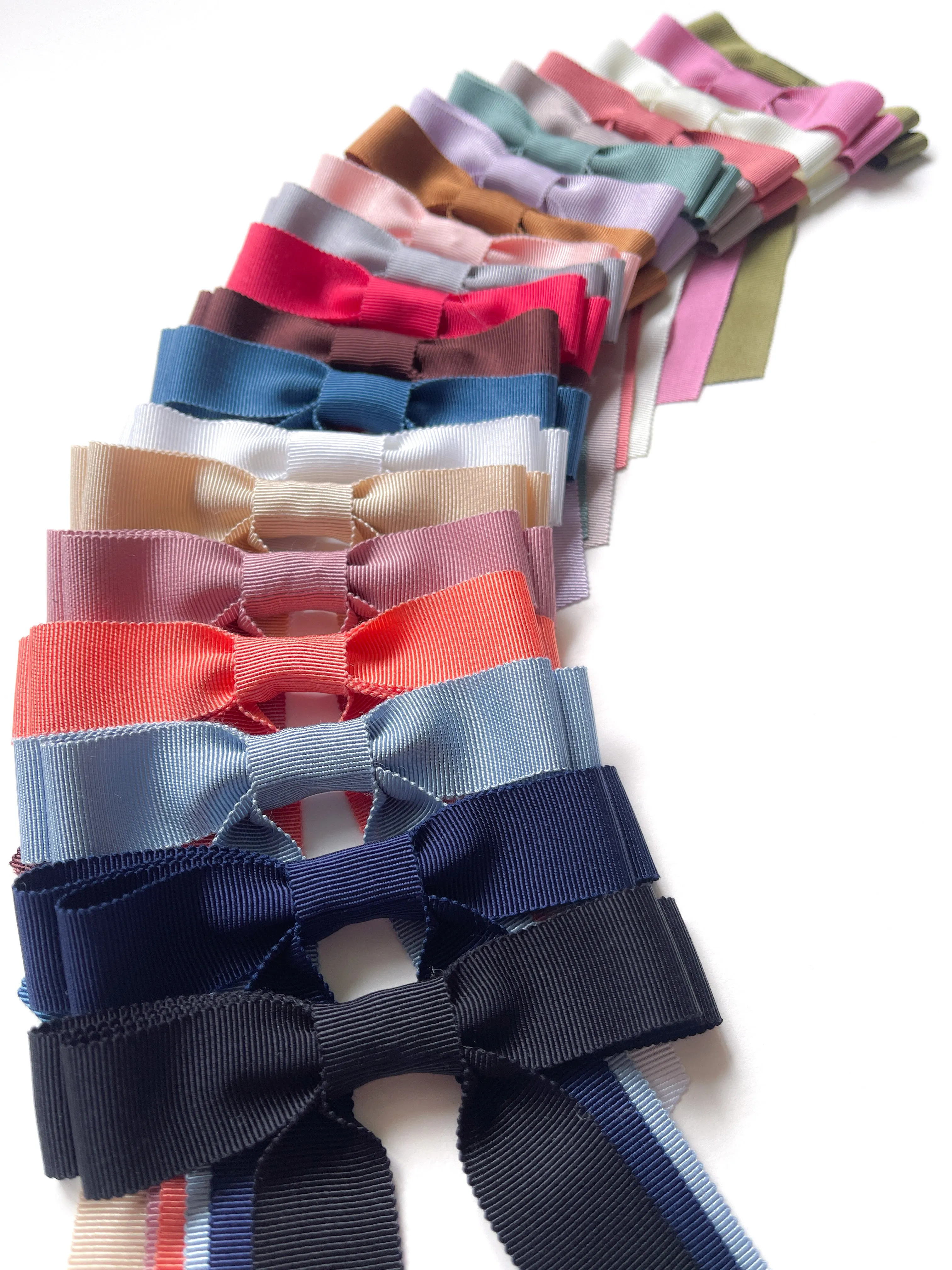 Grosgrain Standard Long Bow | Upscale Bows for Women | Bow with Tails | Luxury Designer Hair Bows | Made to Order