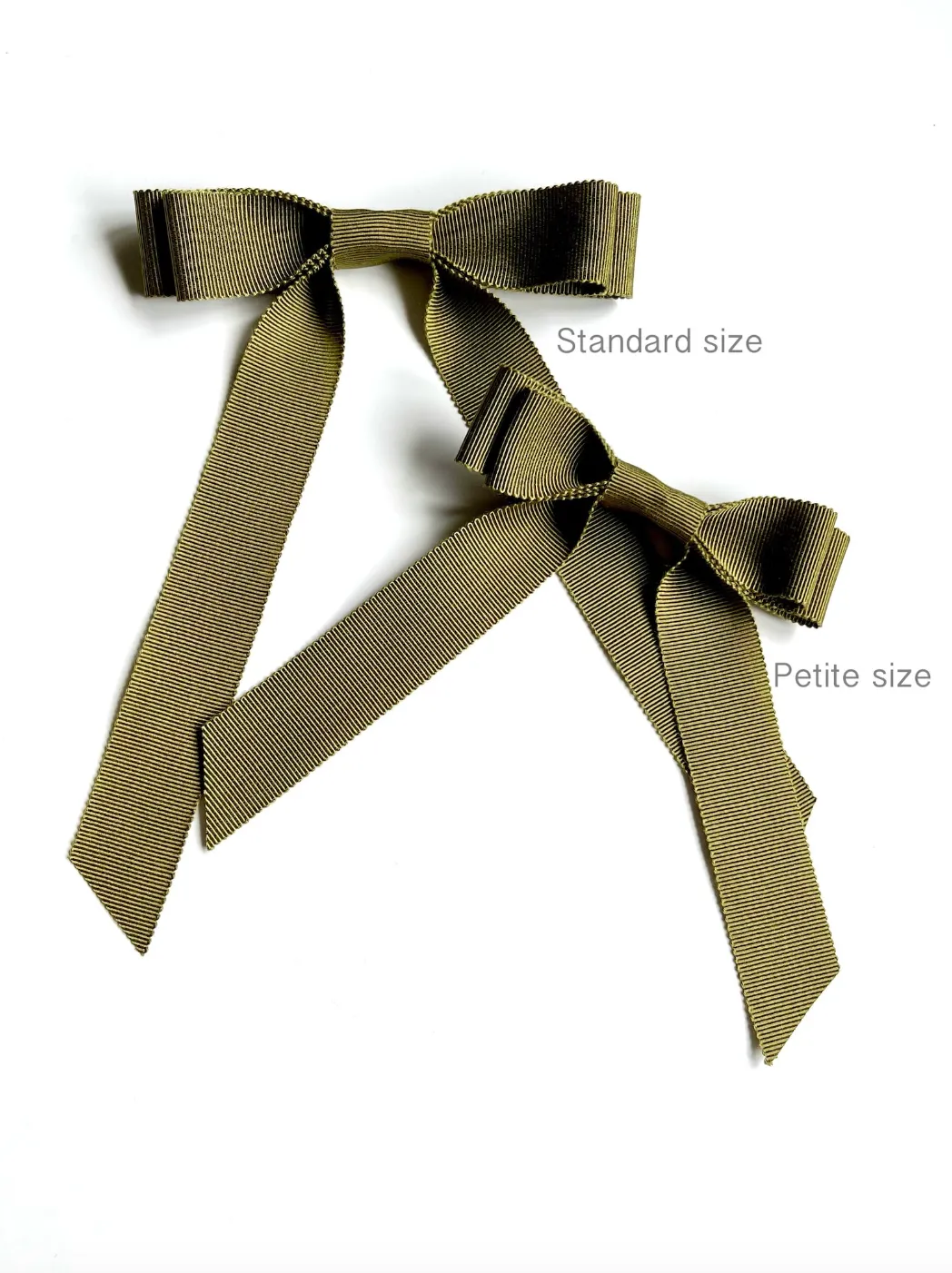 Grosgrain Standard Long Bow | Upscale Bows for Women | Bow with Tails | Luxury Designer Hair Bows | Made to Order