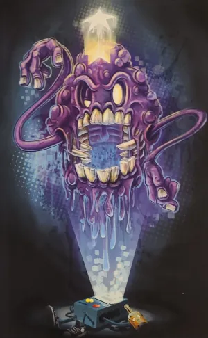 Grumpy Space Princess Giclee Print by Brandon Sopinsky