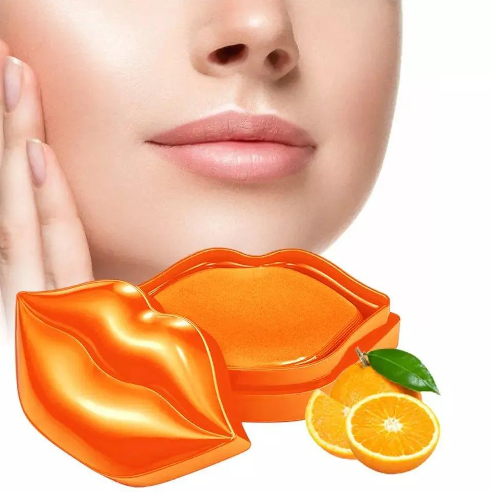 Guanjing VC (Vitamin C) Blood Orange Lip Mask to Shape Beautiful Lips - 20 masks