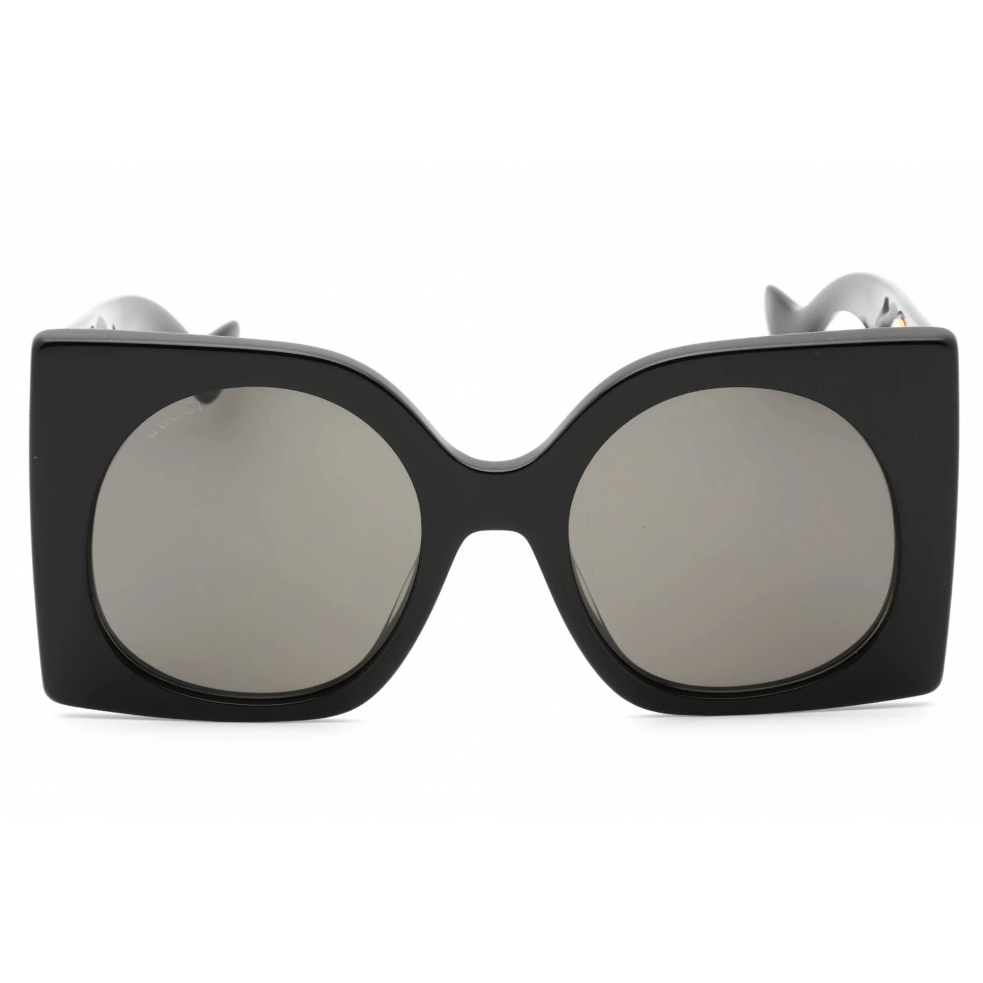 Gucci Women's Sunglasses - Black Oversized Full Rim Plastic Frame | GG1254S 001