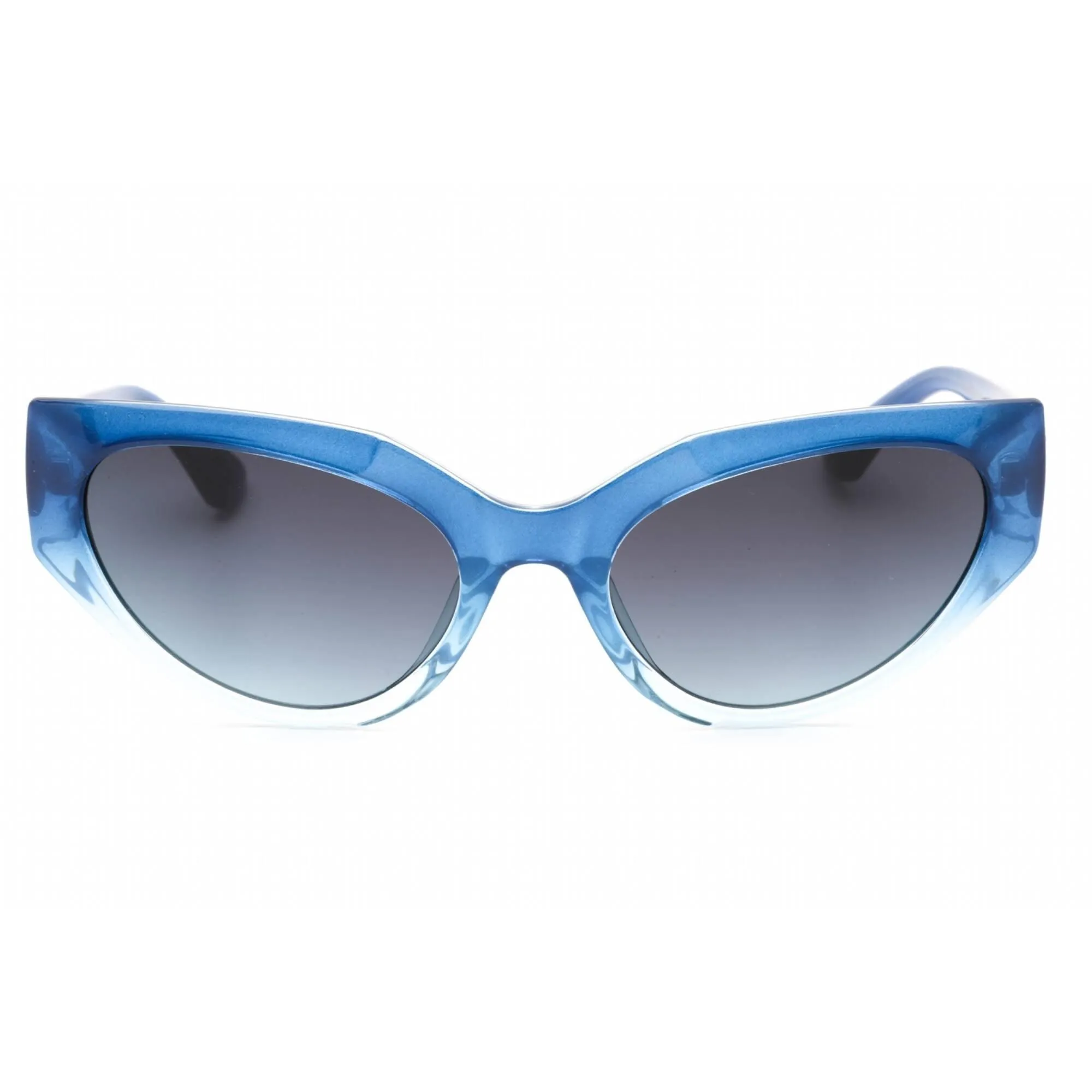 Guess Women's Sunglasses - Full Rim Blue Plastic Cat Eye Shape Frame | GU7787-A 92W