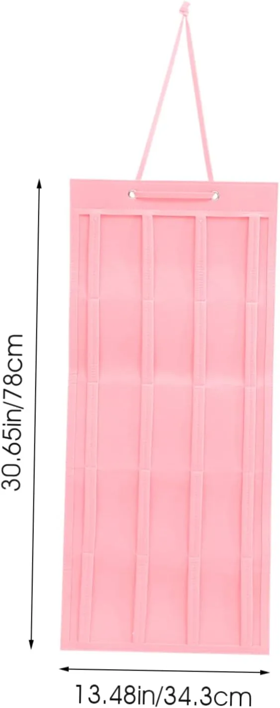 Hair Clip Storage Organizer Claw Clip Holder Bag for Women Felt Material Hair Accessory Organizer for Girls
