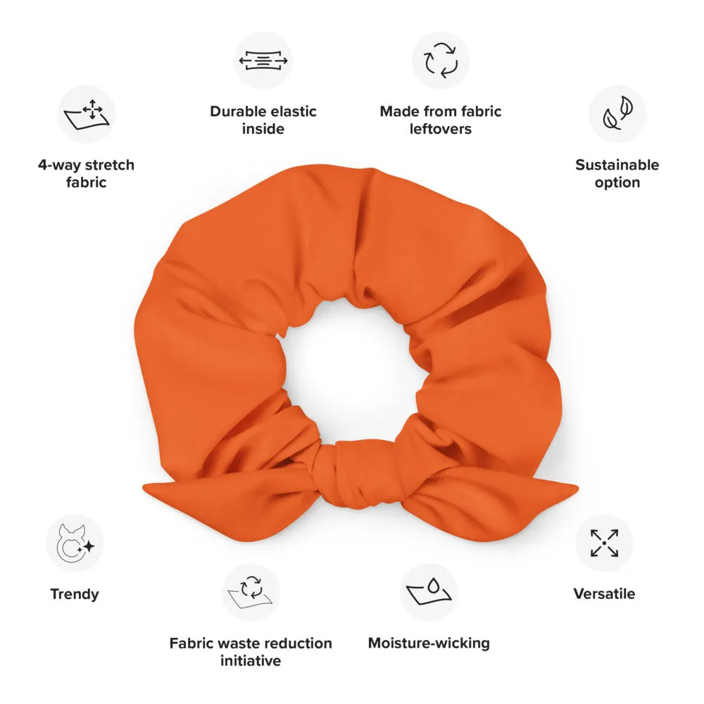 Hair Scrunchies For Women (Scrunchie Orange Colour)