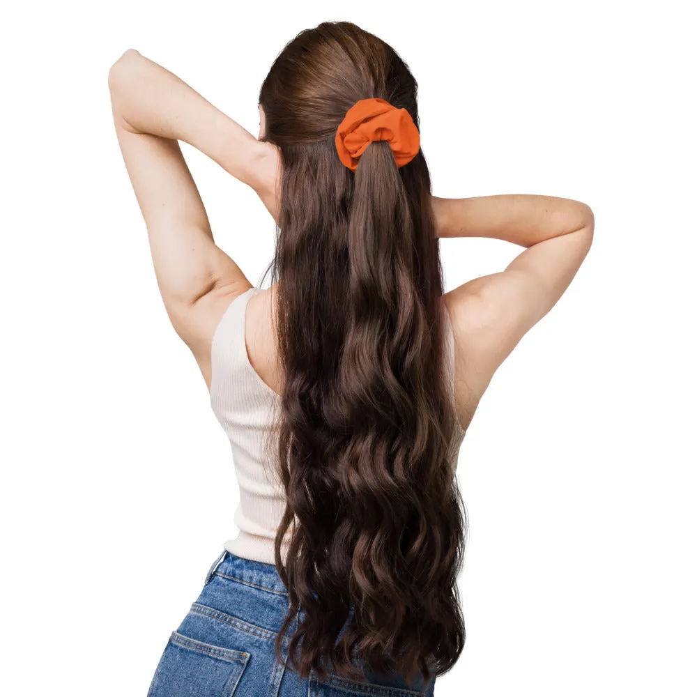 Hair Scrunchies For Women (Scrunchie Orange Colour)