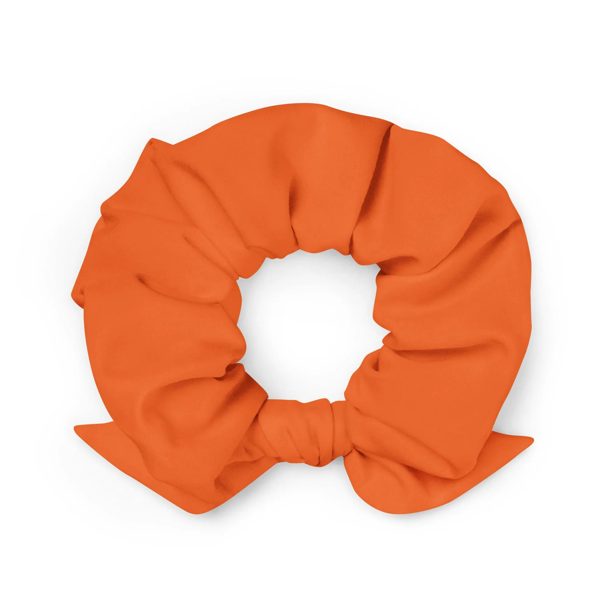 Hair Scrunchies For Women (Scrunchie Orange Colour)