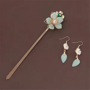 Hanfu Ancient Costume Hair Accessories Set Tassel Accessories 01