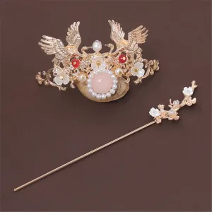 Hanfu Ancient Costume Hair Accessories Set Tassel Accessories 10