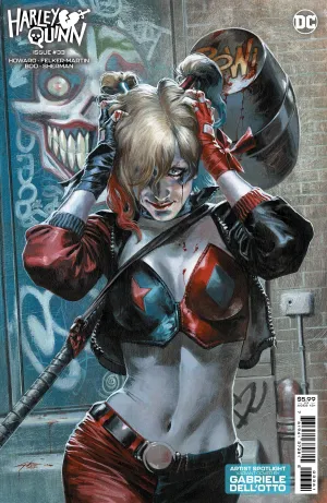 HARLEY QUINN VOL 4 (2021) #33 CVR C GABRIELE DELL OTTO ARTIST SPOTLIGHT CARD STOCK VAR