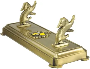 Harry Potter Diecast Metal Wand Replica Stand | House Hufflepuff