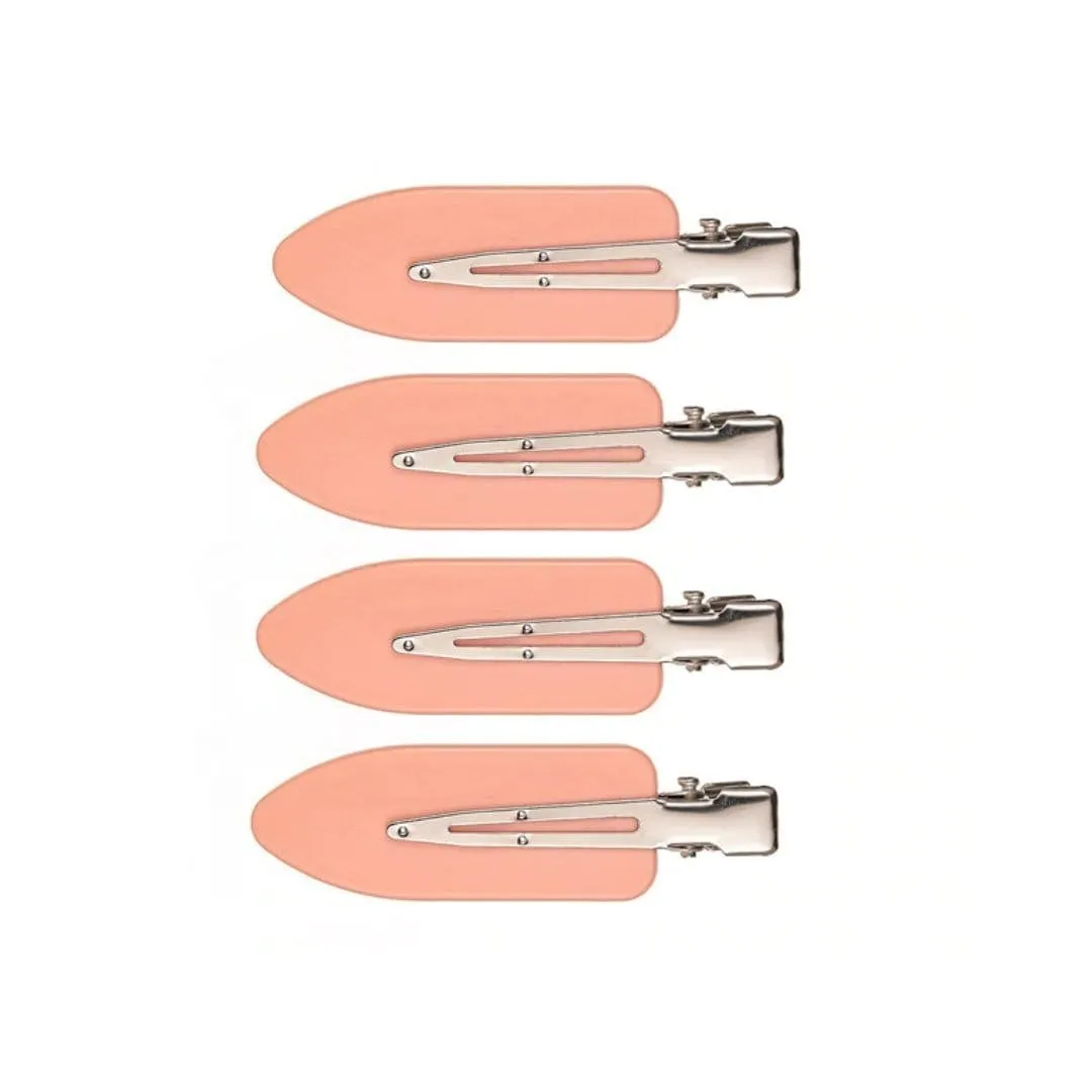 HBI No Crease Clips - Flat Hair Clips Peach