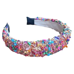 Headbands | All That Glitters Headband - Multi   Rose Gold | Headbands of Hope